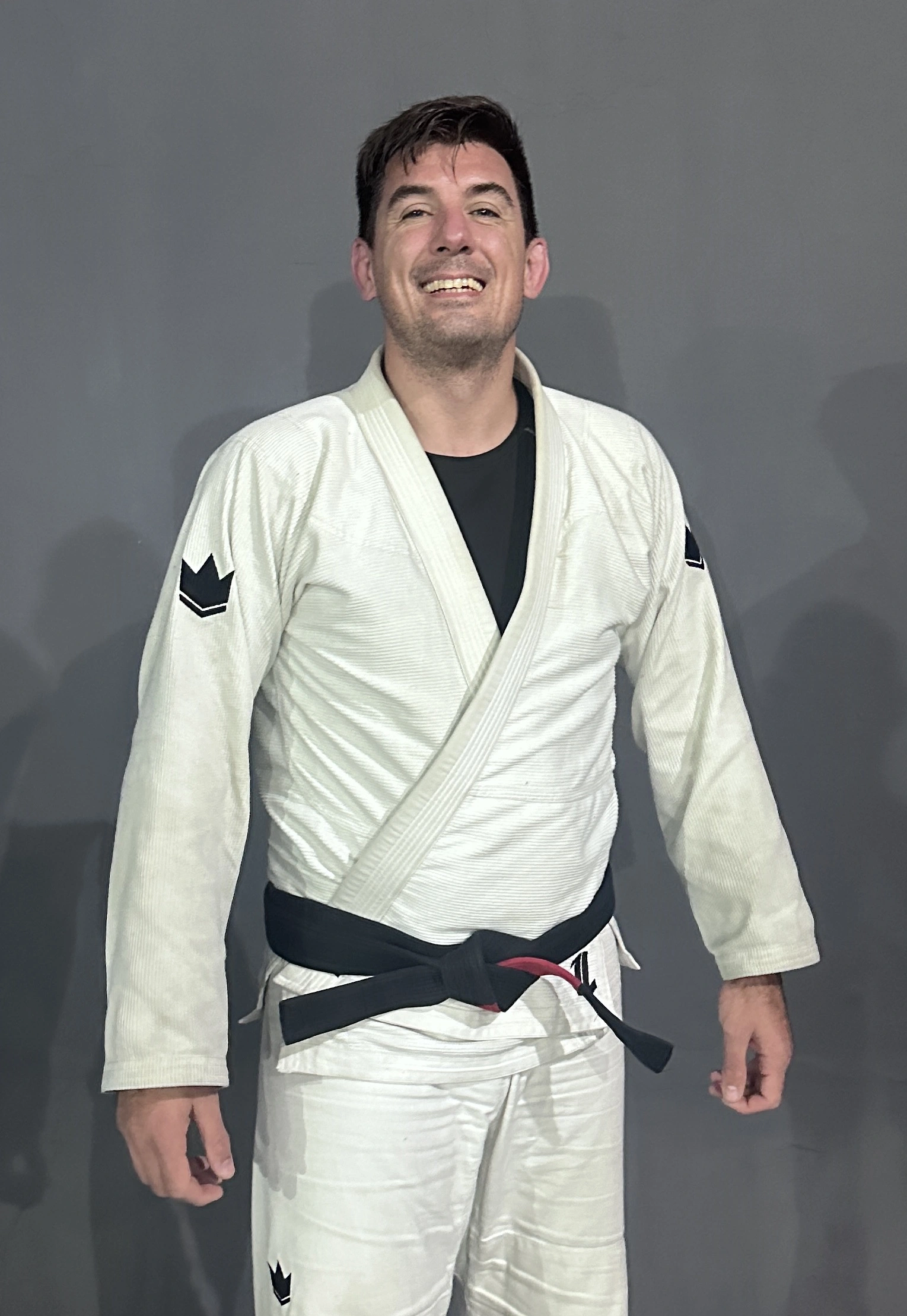 Santiago de la Iglesia, cinturón negro de Jiu Jitsu Brasileño y entrenador en AresBJJ Uruguay